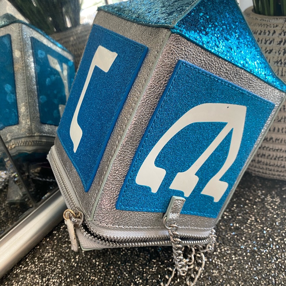 Betsey Johnson Mazel driedel  crossbody bag